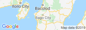 Bago City map